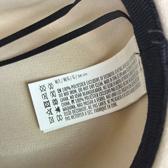 Tan Wide-Brimmed Flat Hat - Picture 2 of 5